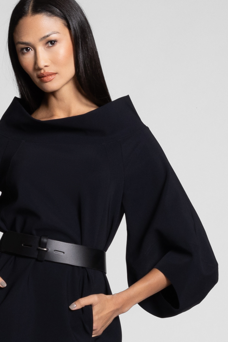 Durga Mini Tunic - Black – Maria Pinto