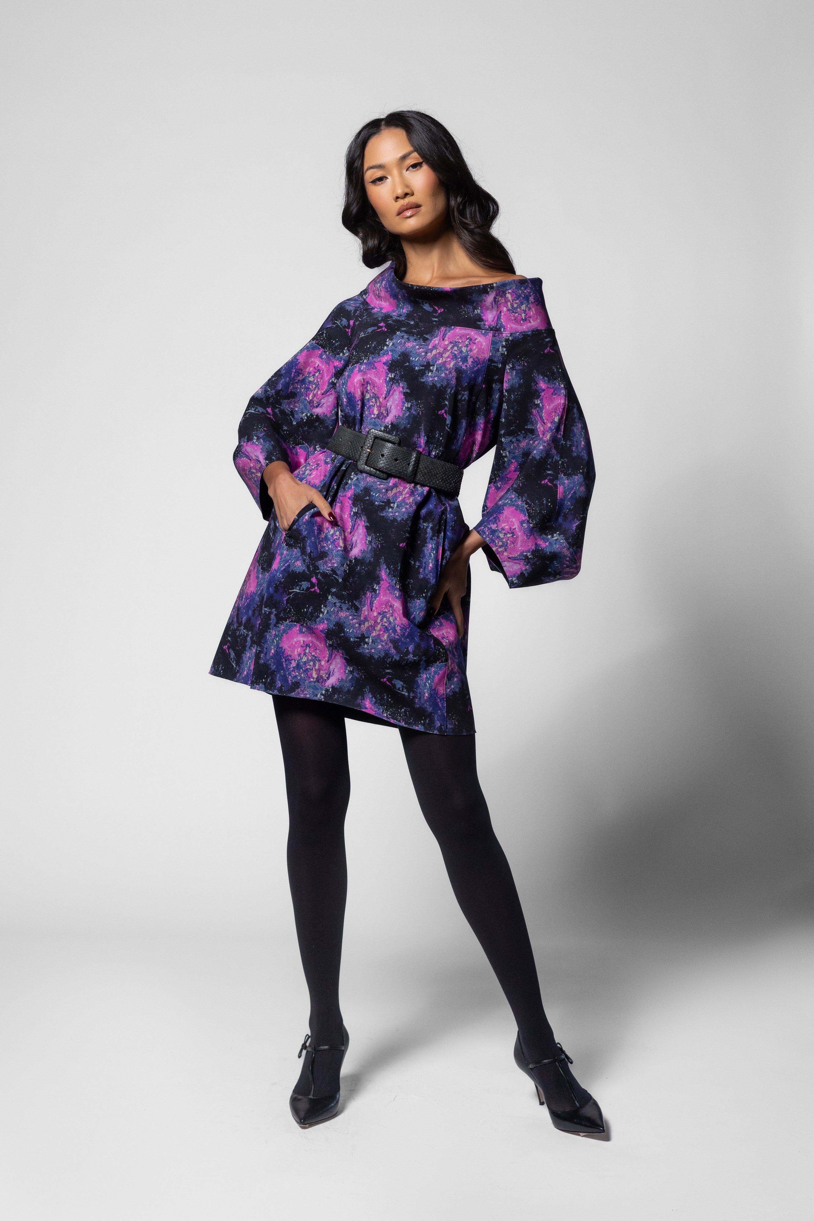 Durga Mini Tunic - Genzano Print