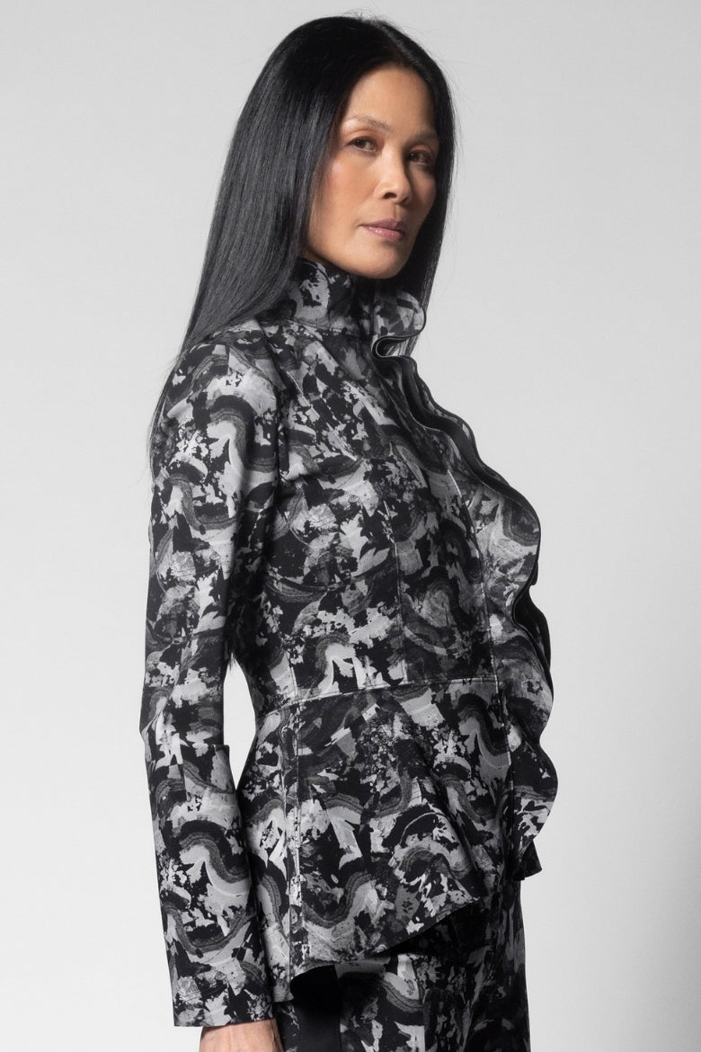 Esmeralda Jacket - Izmit Print