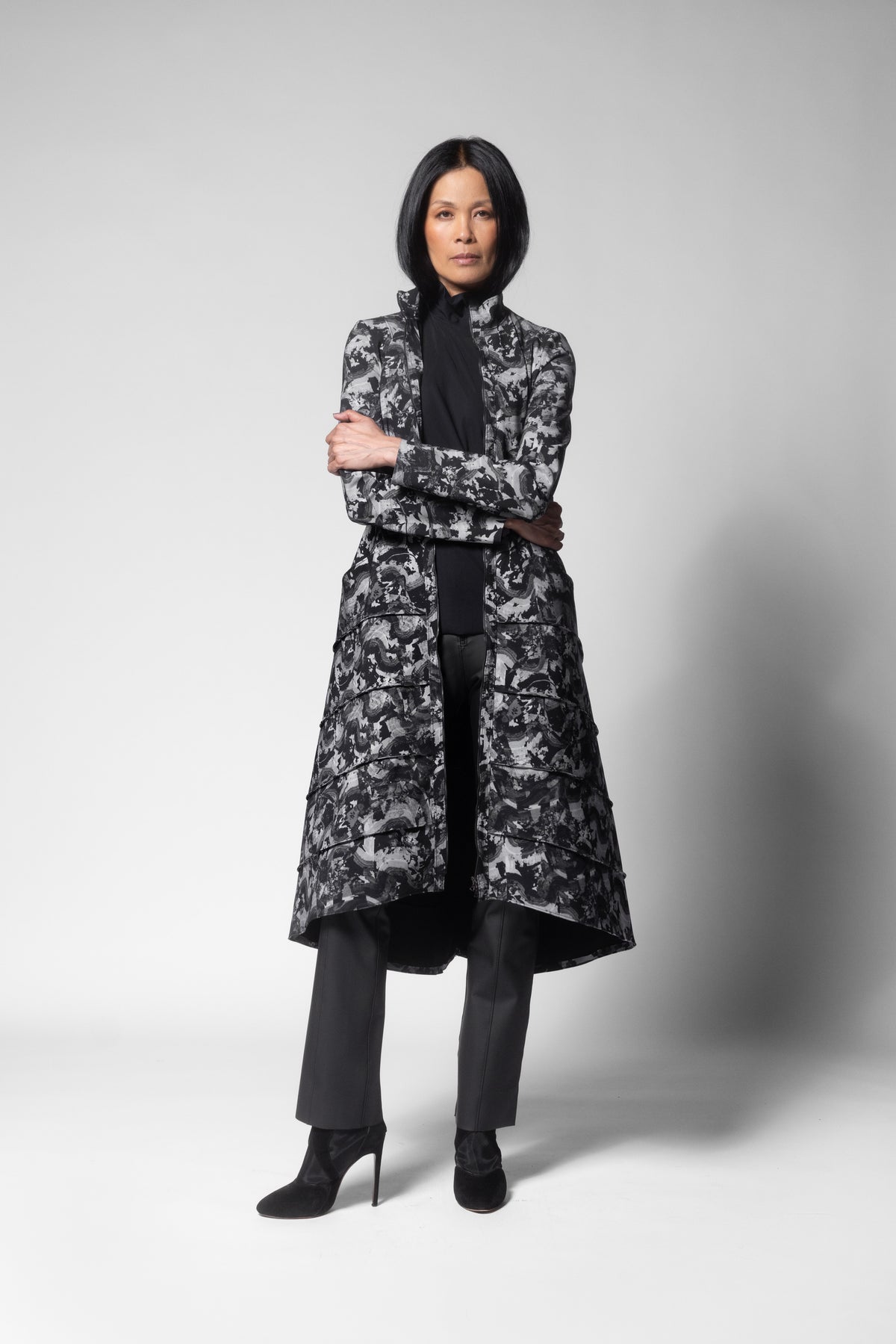 Emilie Coat - Izmit Print