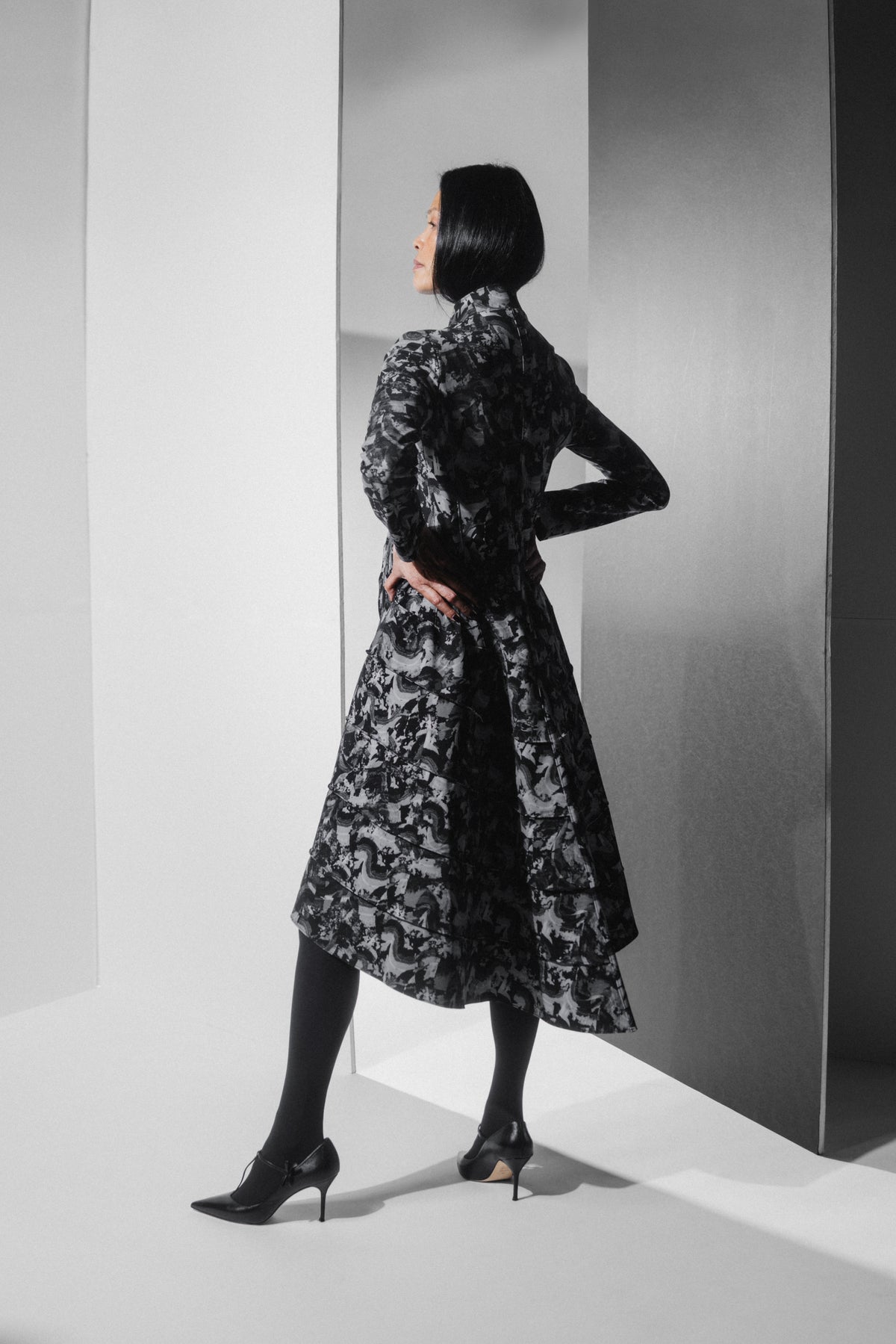 Emilie Coat - Izmit Print