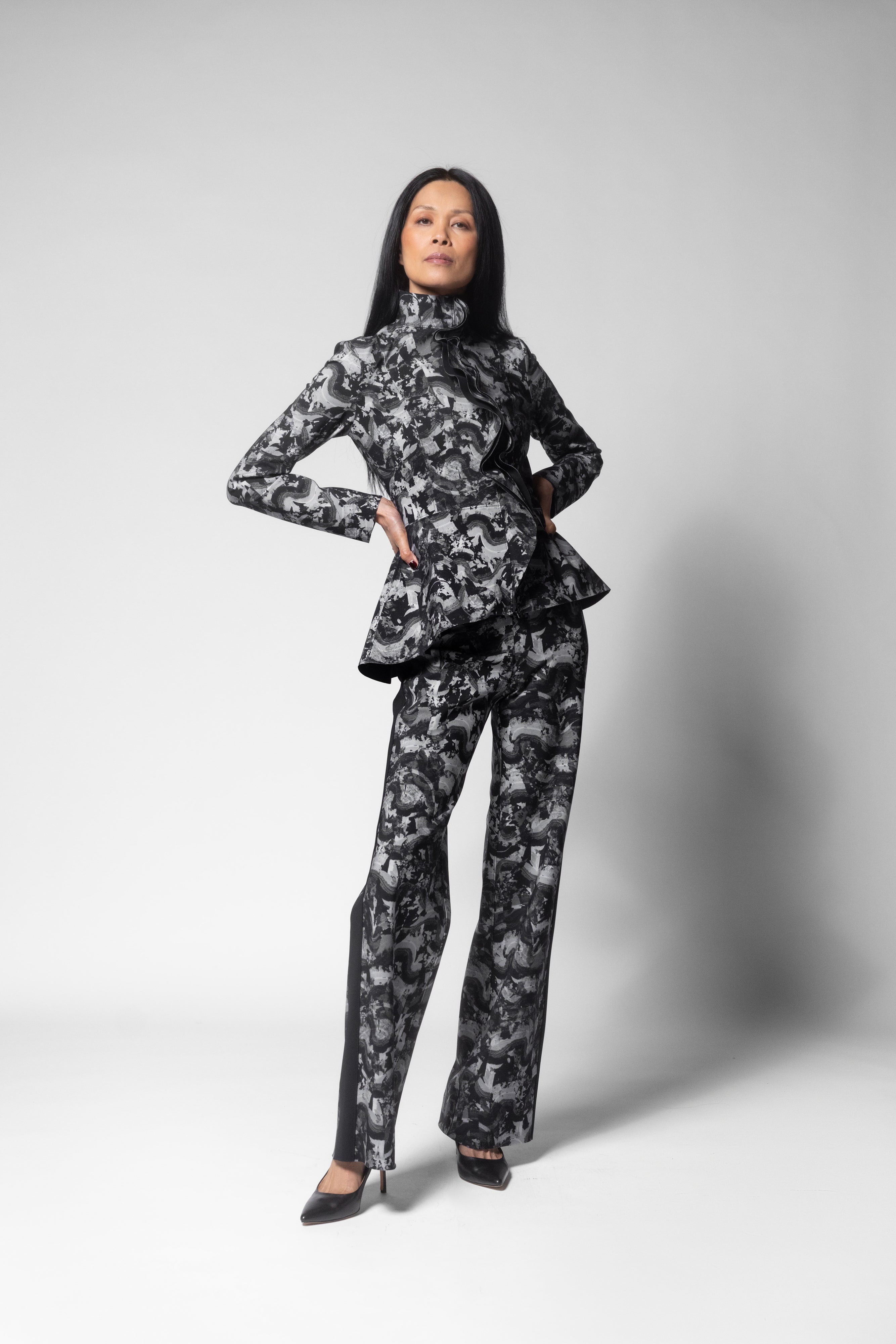 Esmeralda Jacket - Izmit Print