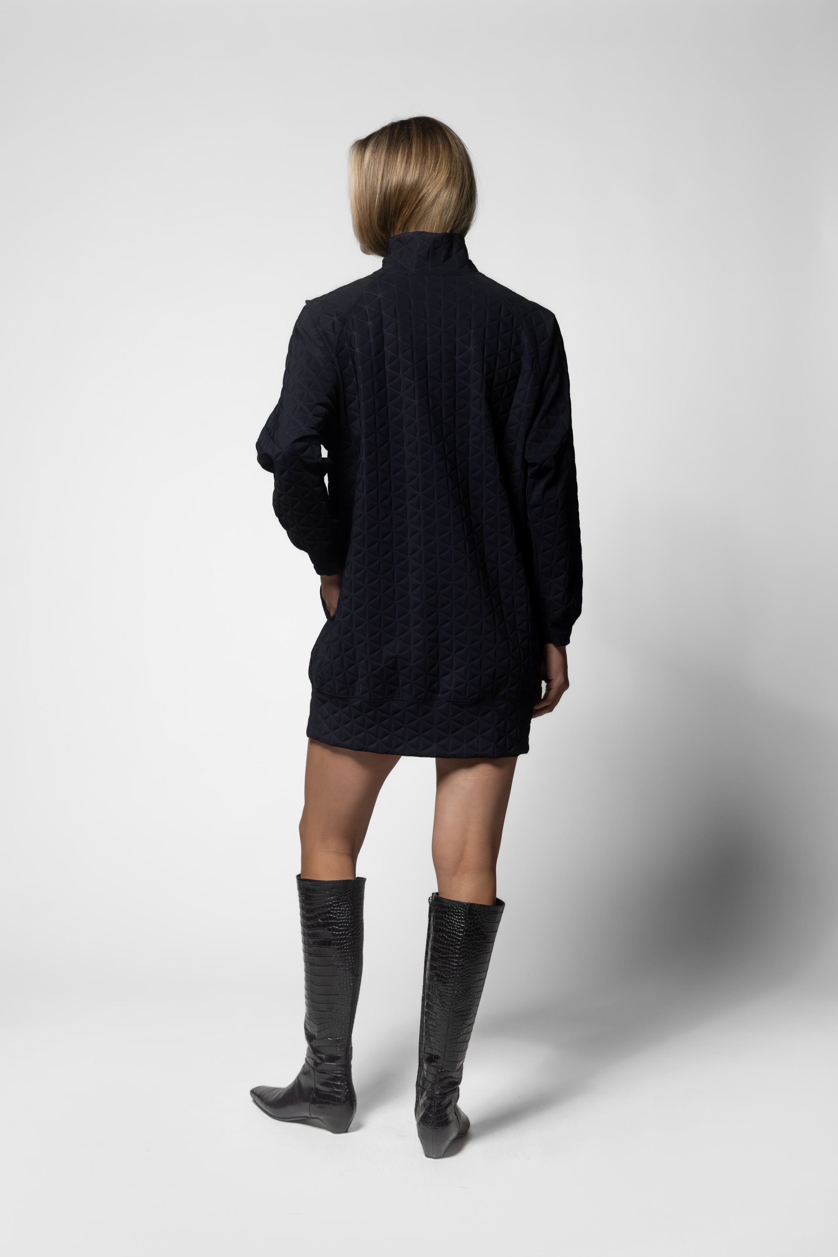 Gina Mini Tunic - Tria Grid
