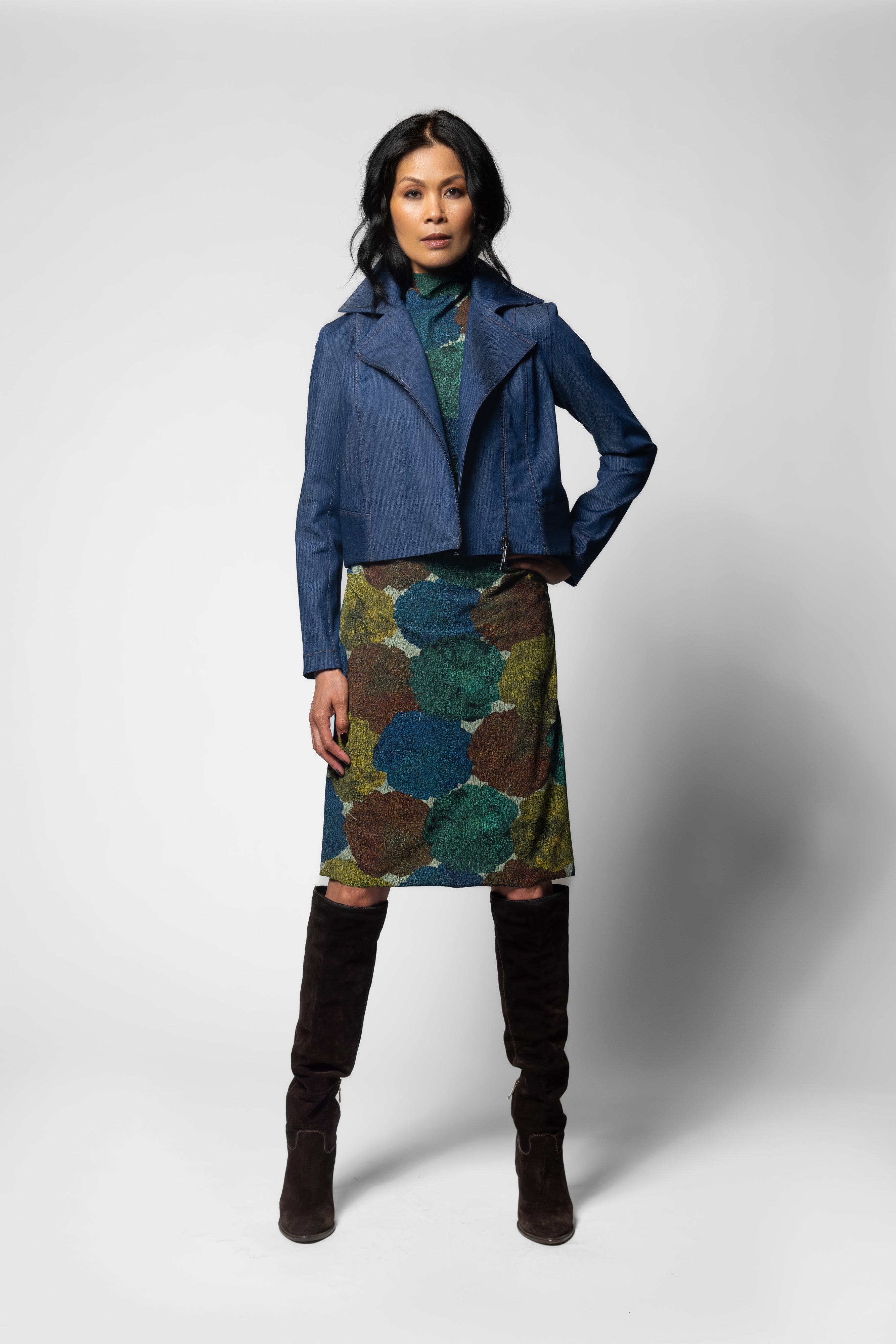 Ginevra Dress - Fossanova Print