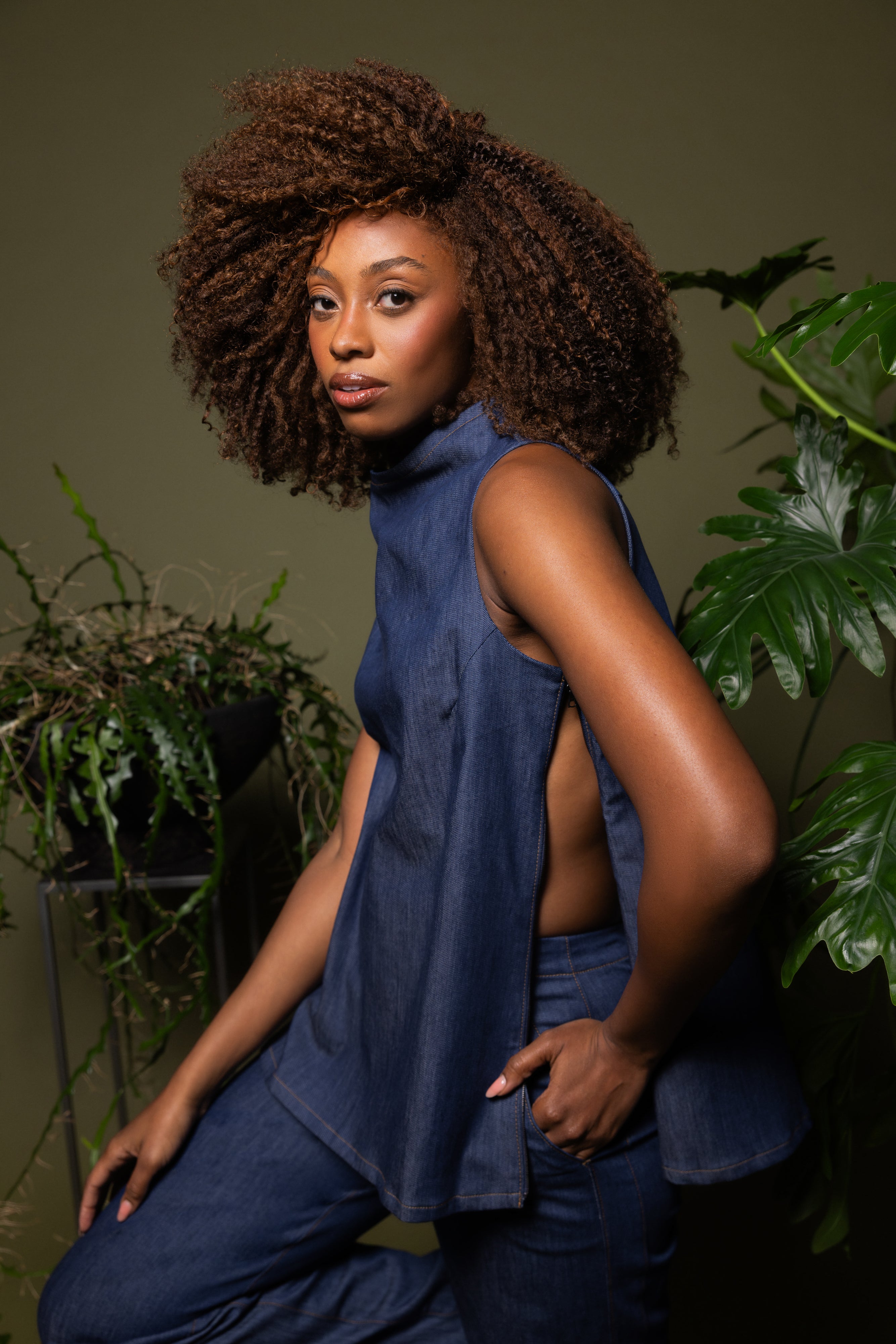 Hariko Top - Denim 24