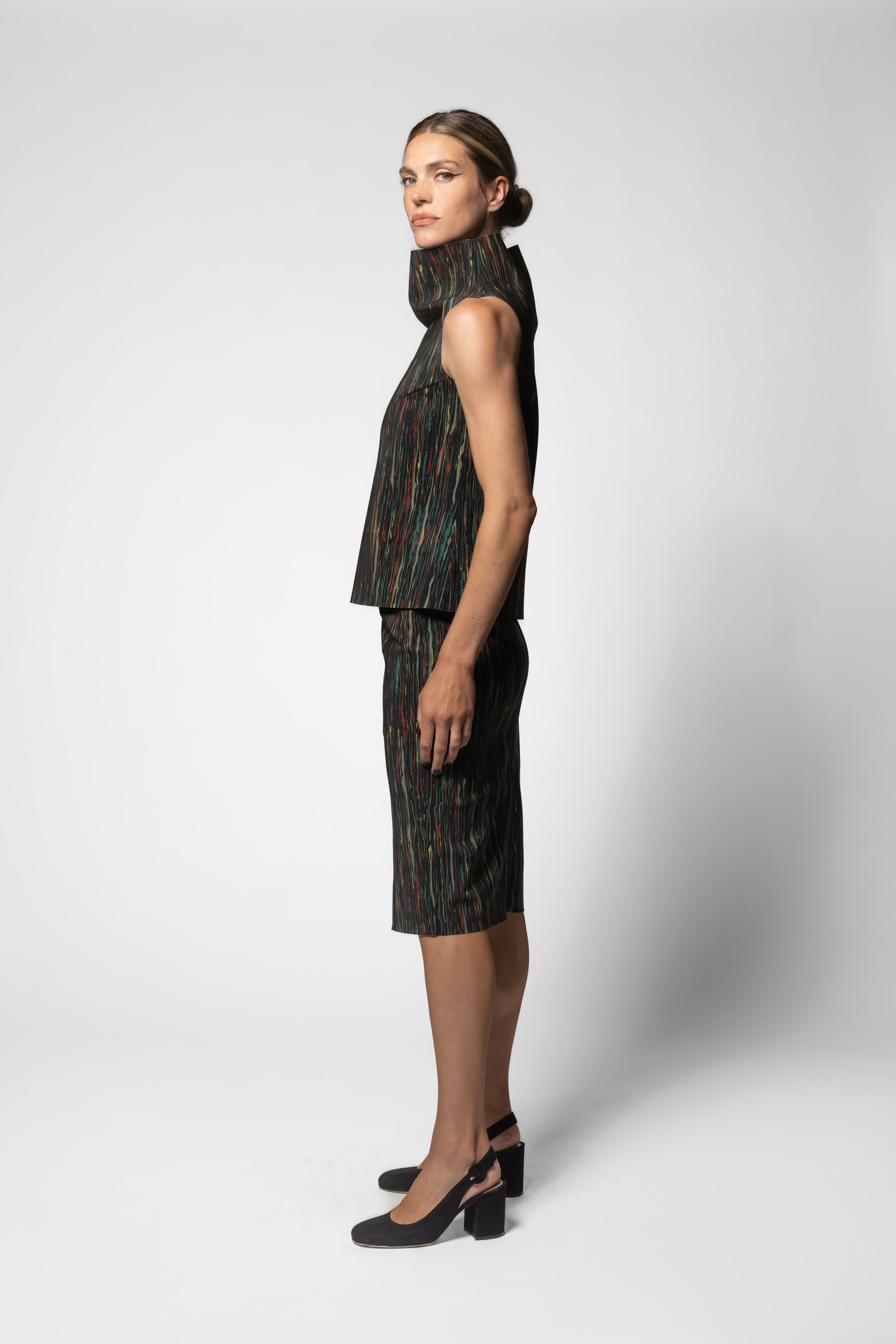 Harrington Top - Nemi Print