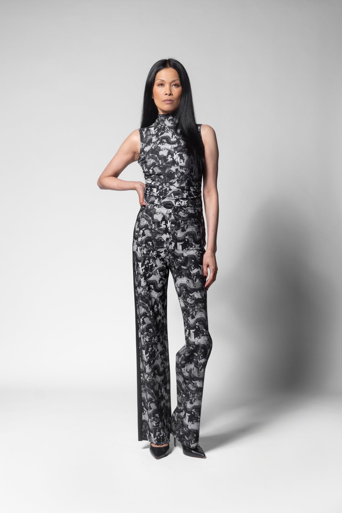 Jutta Top - Izmit Print