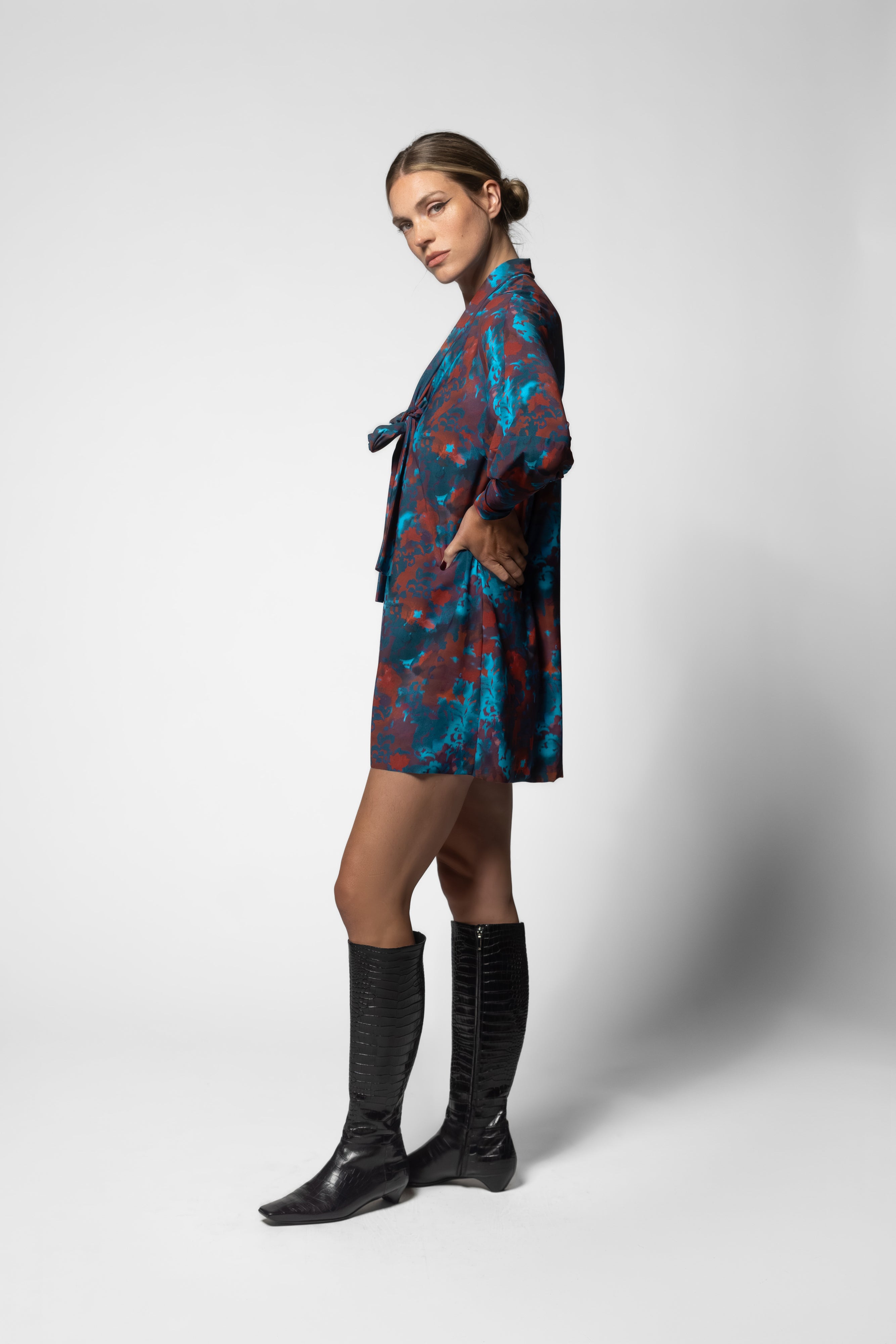 Hikari Mini Tunic - Arezzo Print