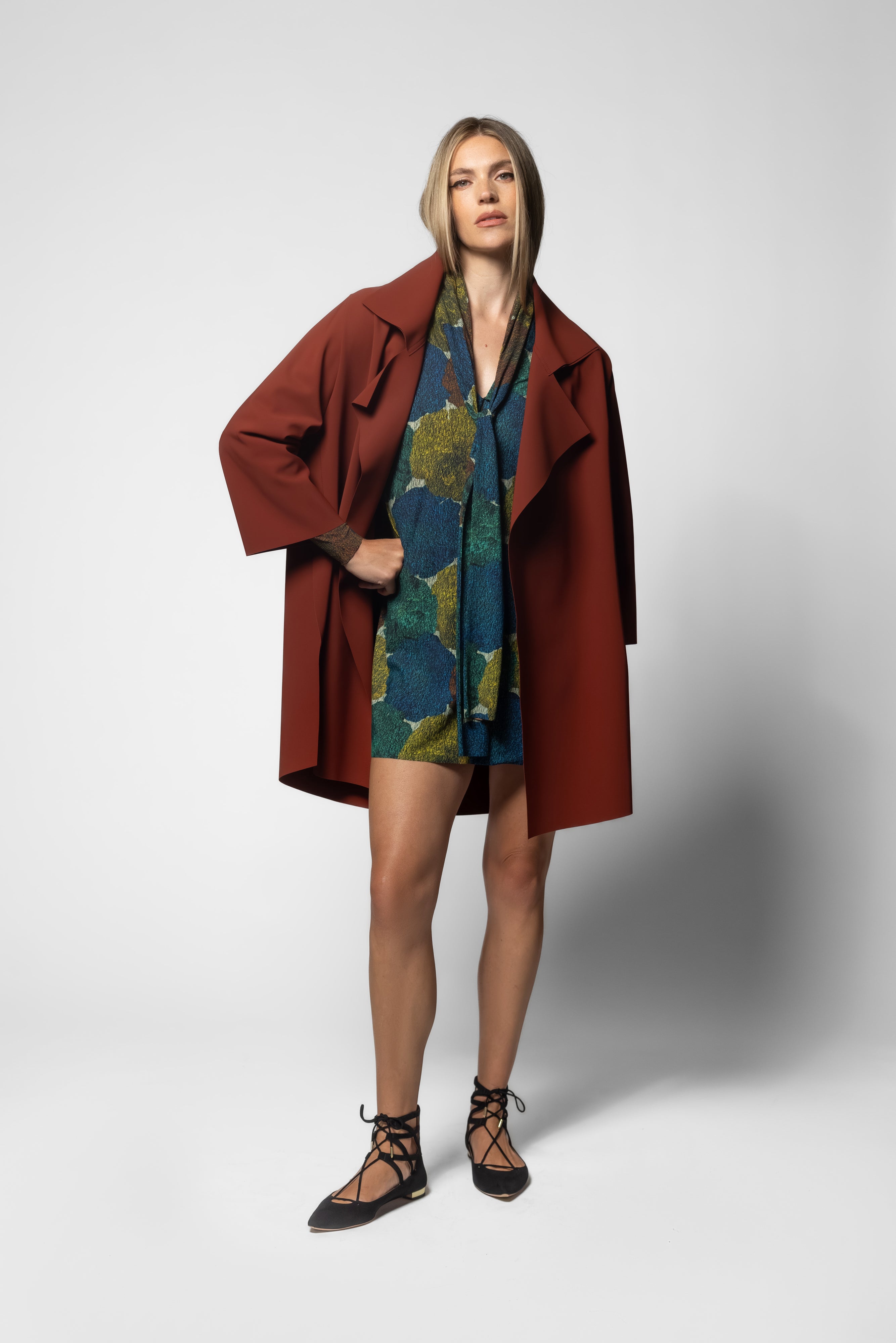Lola Coat - Umber