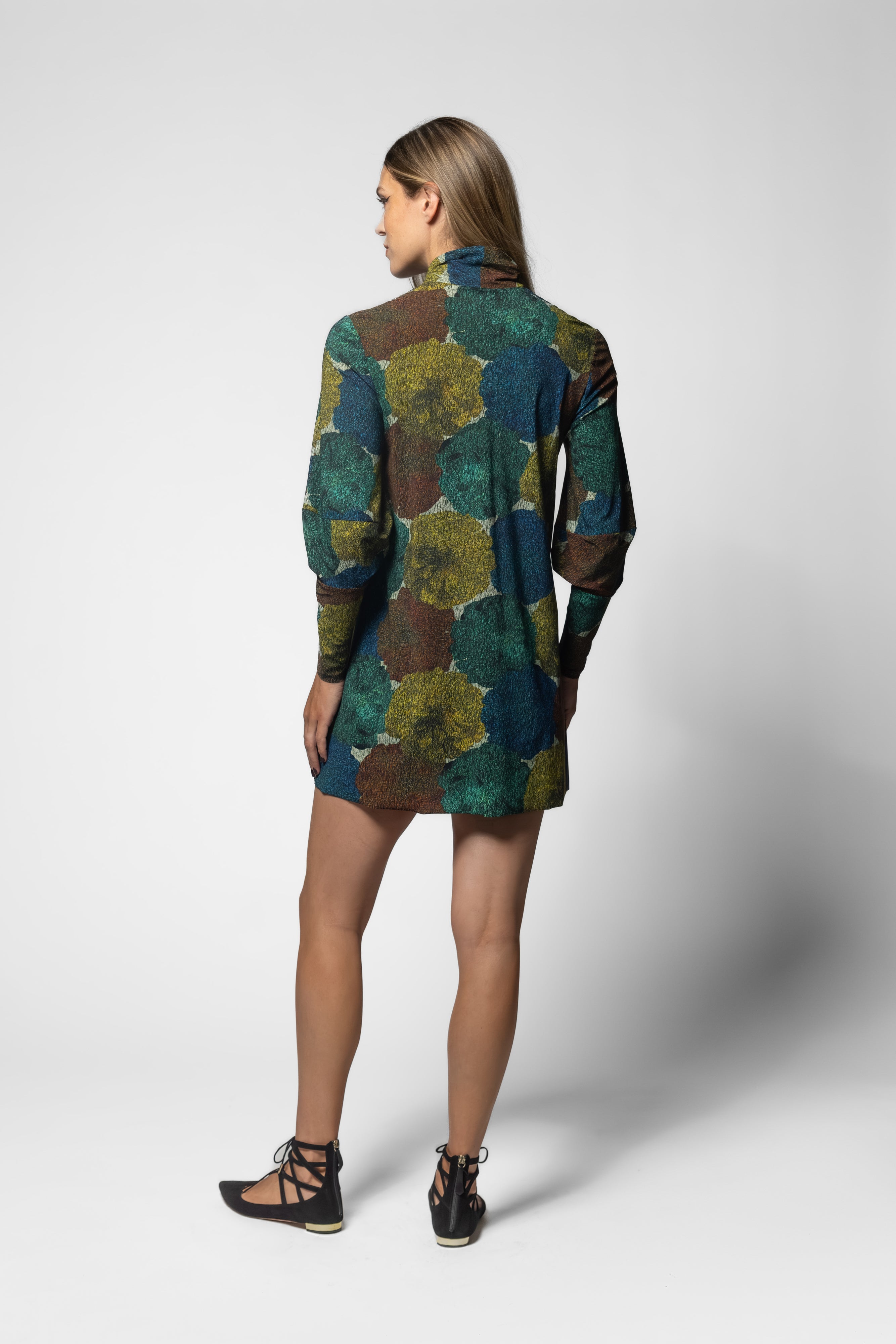 Hikari Mini Tunic - Fossanova Print