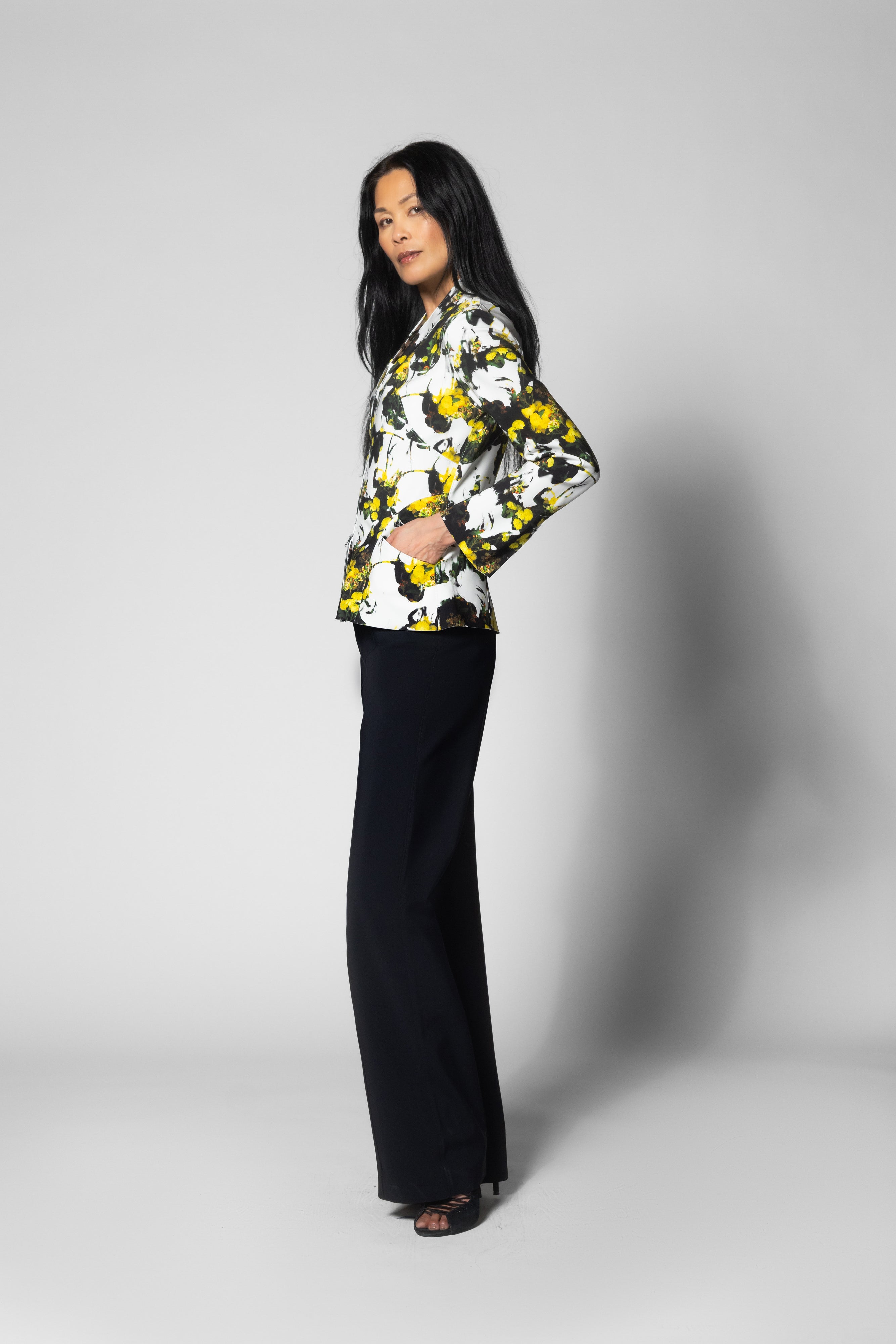 Jezebel Jacket - Brasilia Print