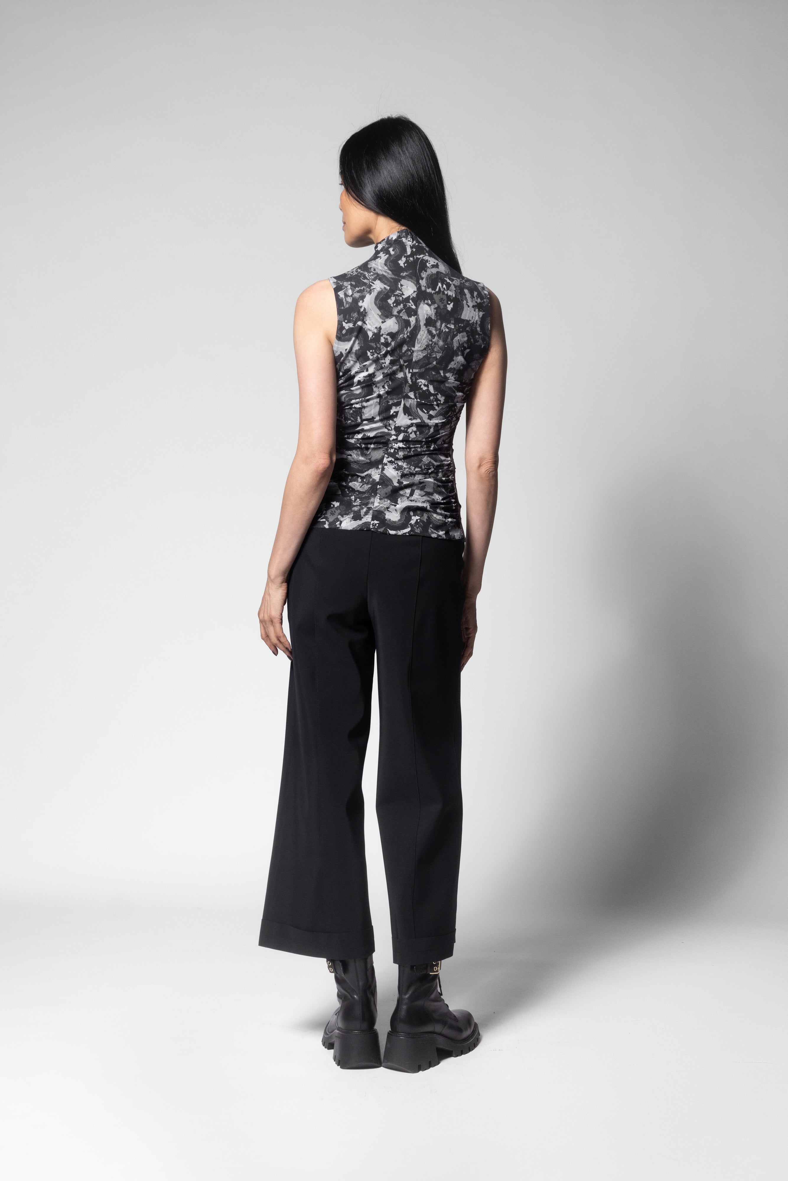 Jutta Top - Izmit Print