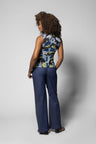 Jutta Top - Tolfa Print