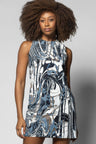 Koto Mini Tunic - Redonda Print