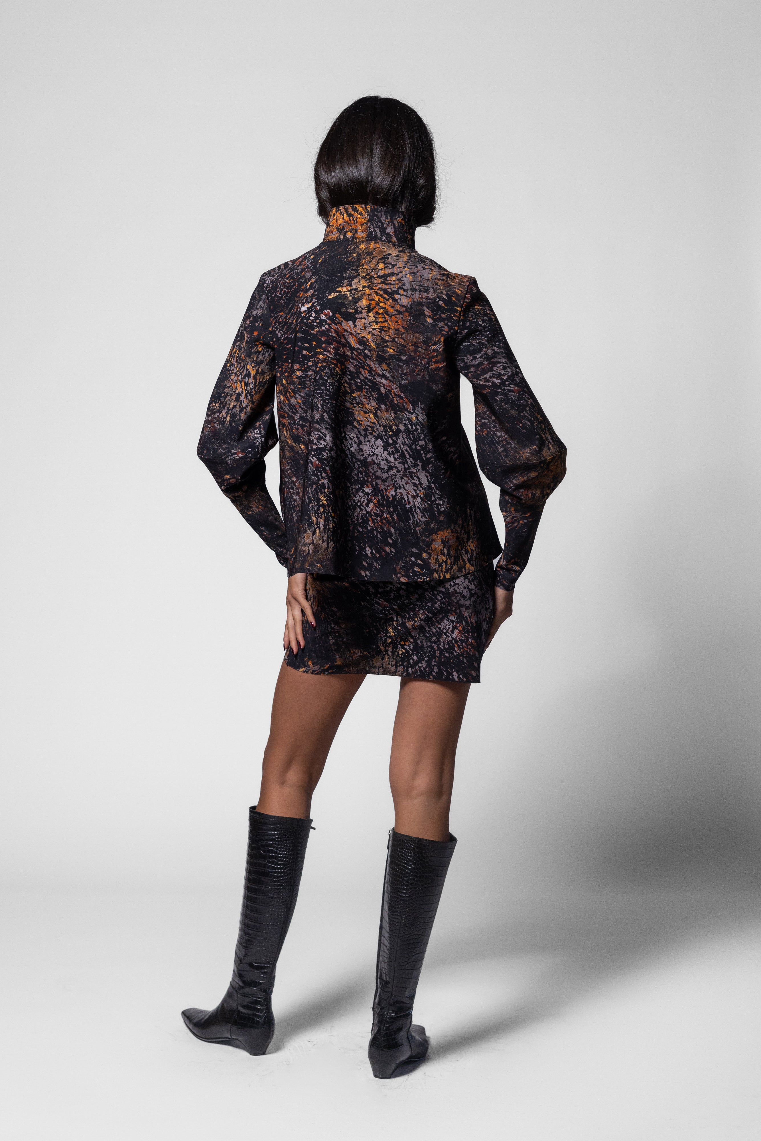 Katri Top - Cortona Print