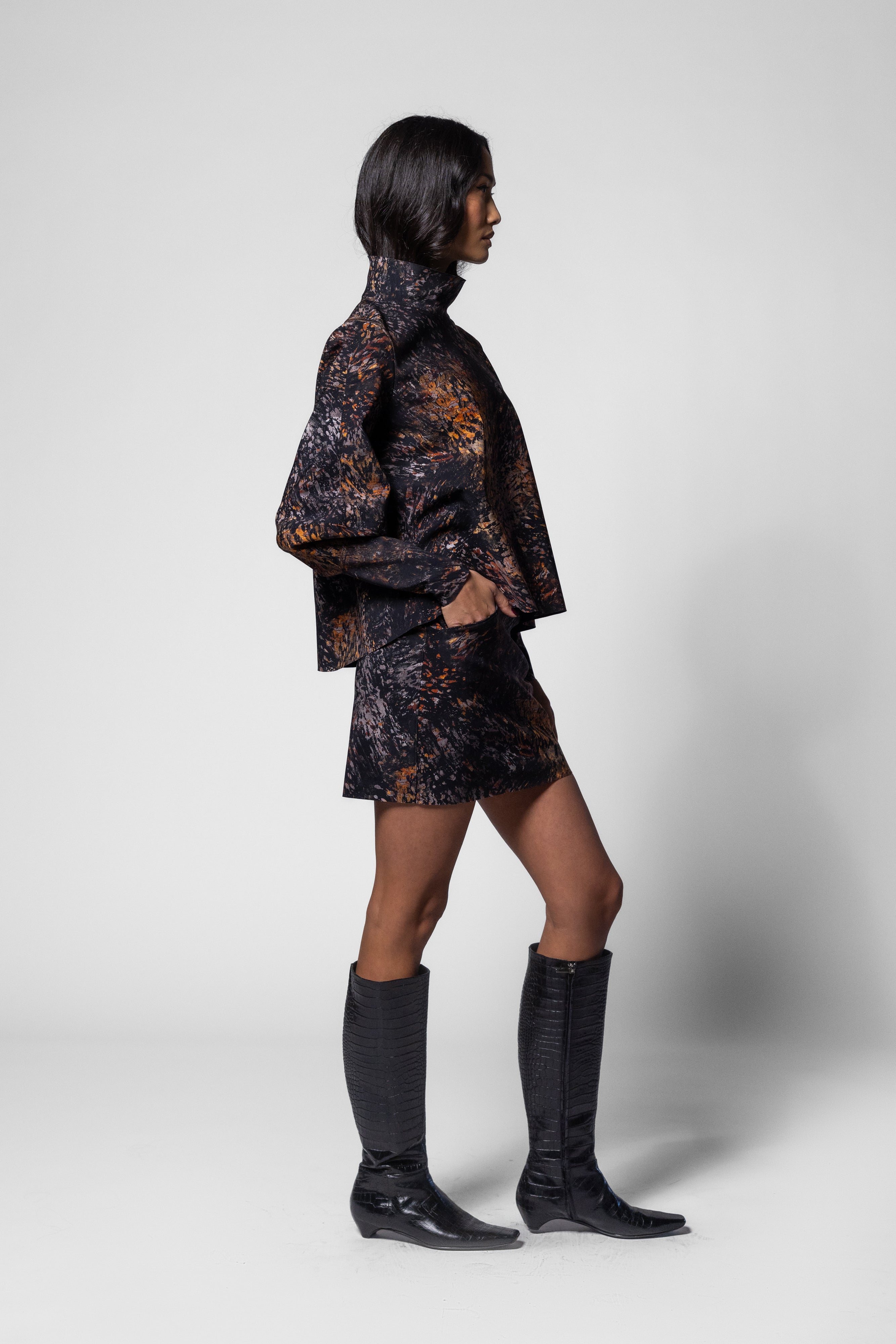 Katri Top - Cortona Print