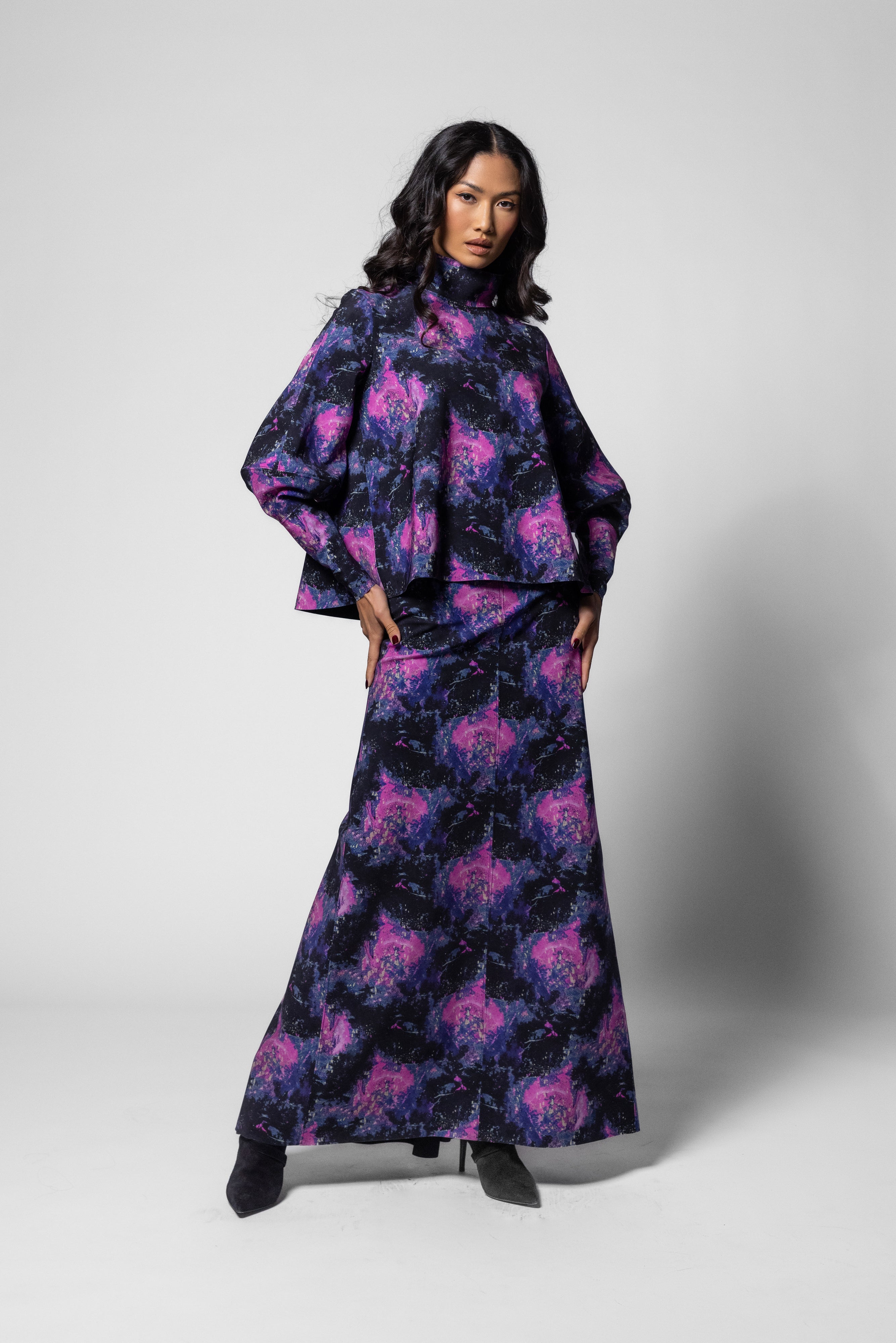 Ali 2 Skirt - Genzano Print