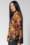 Lucia Blouse - Bursa Print