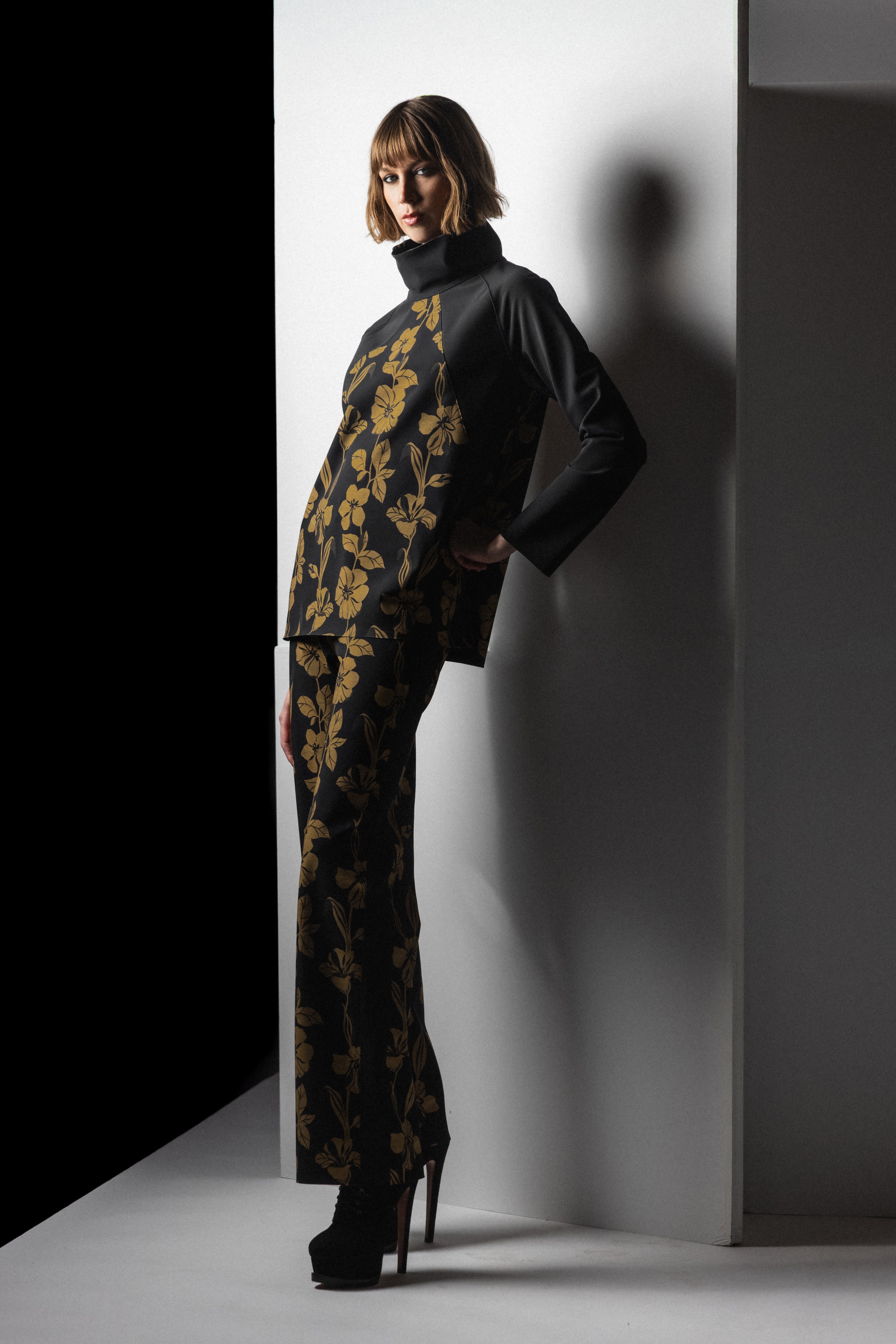 Hayworth Pant - Viterbo Print