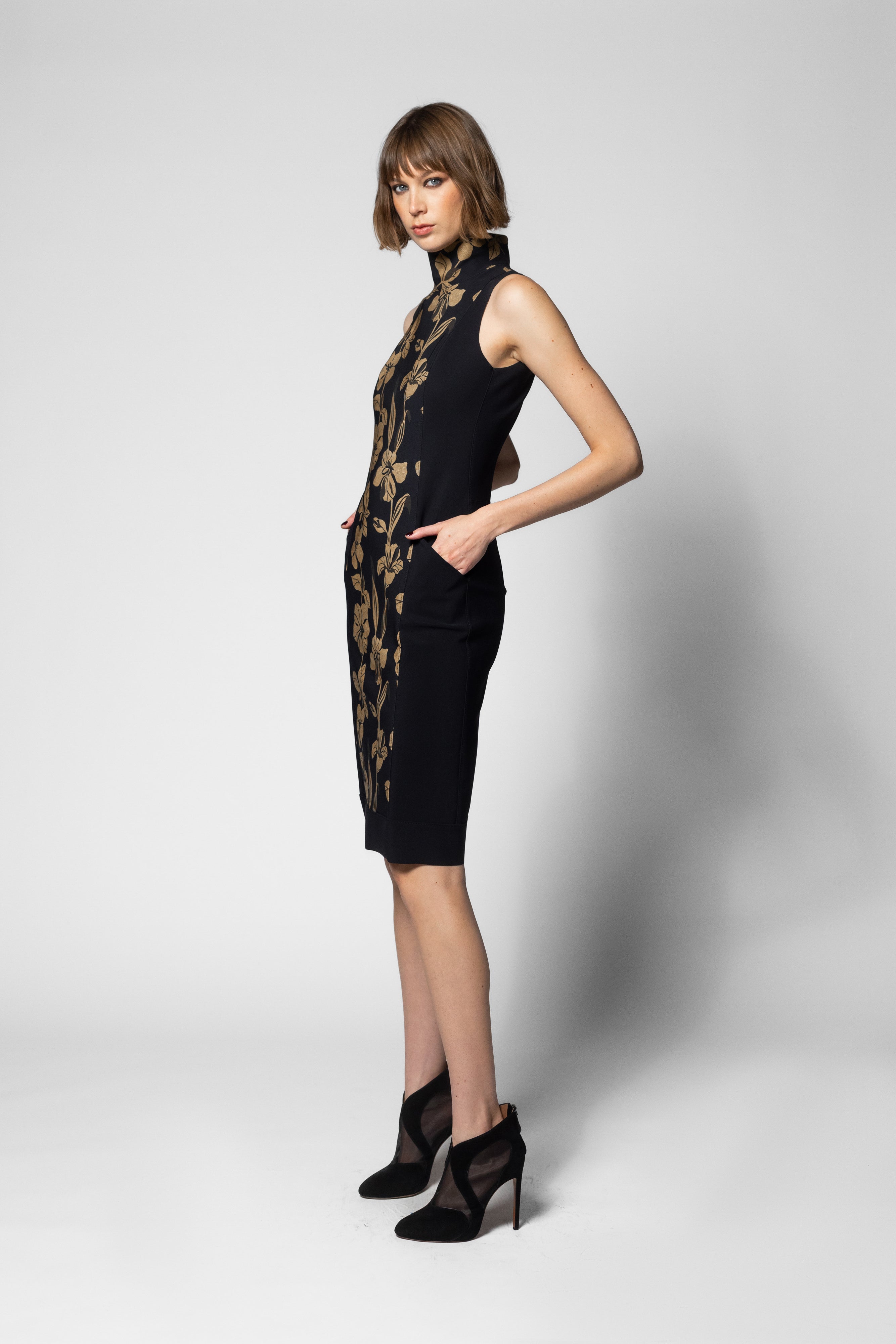 Leigh Dress - Viterbo Print