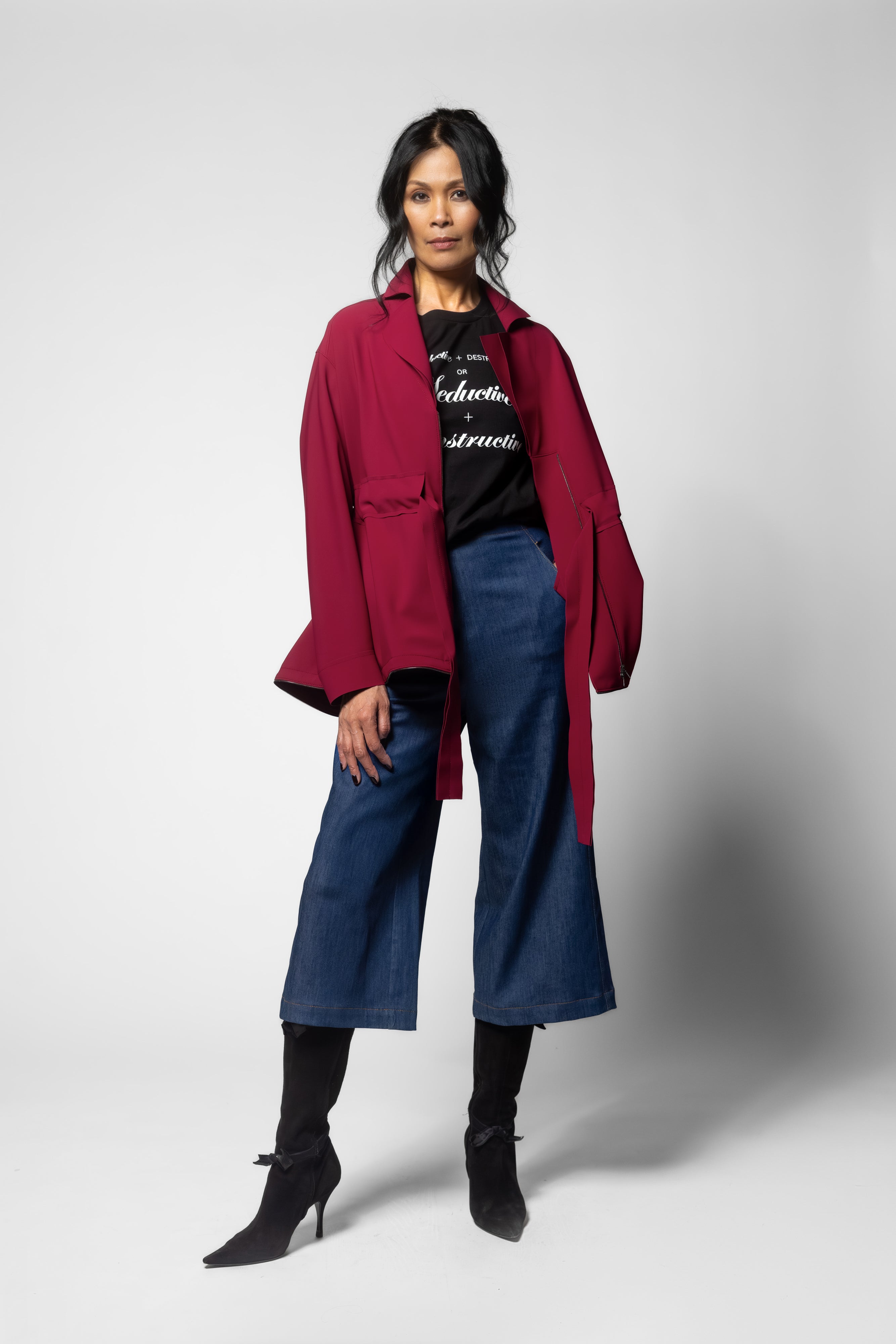 Lisi Coat - Mulberry
