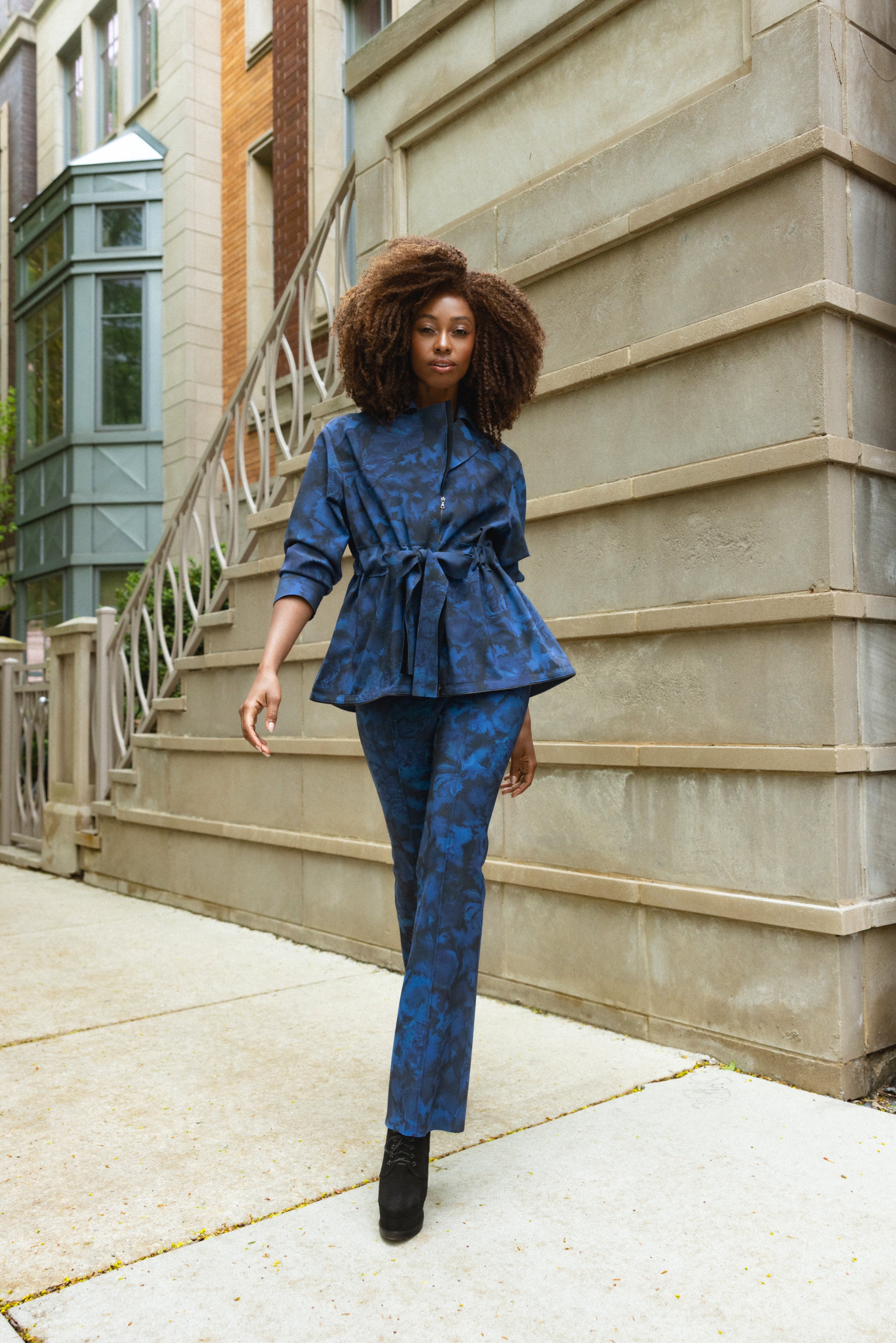Lisi Coat - Rocca Print