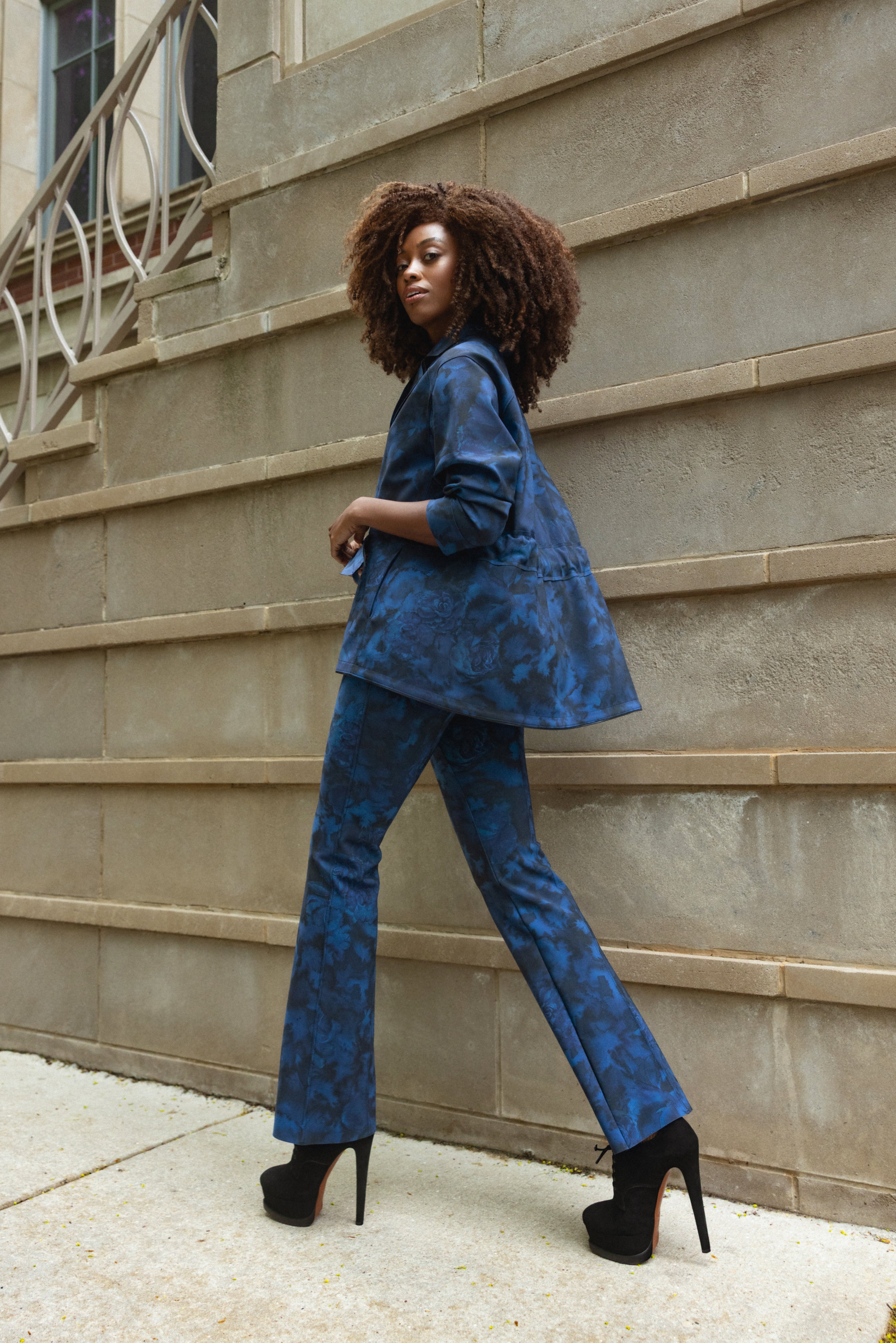 Lisi Coat - Rocca Print