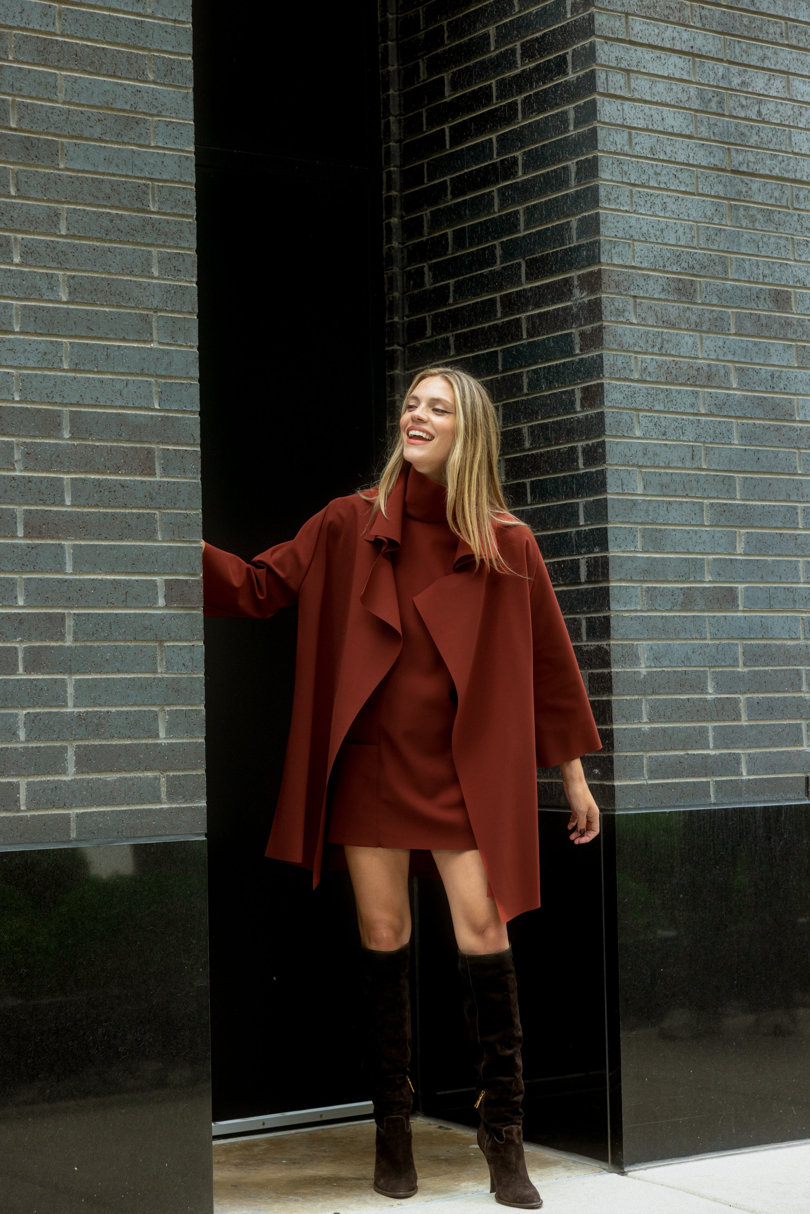 Lola Coat - Umber
