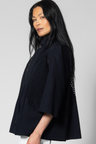 Luana Jacket - Black Laser