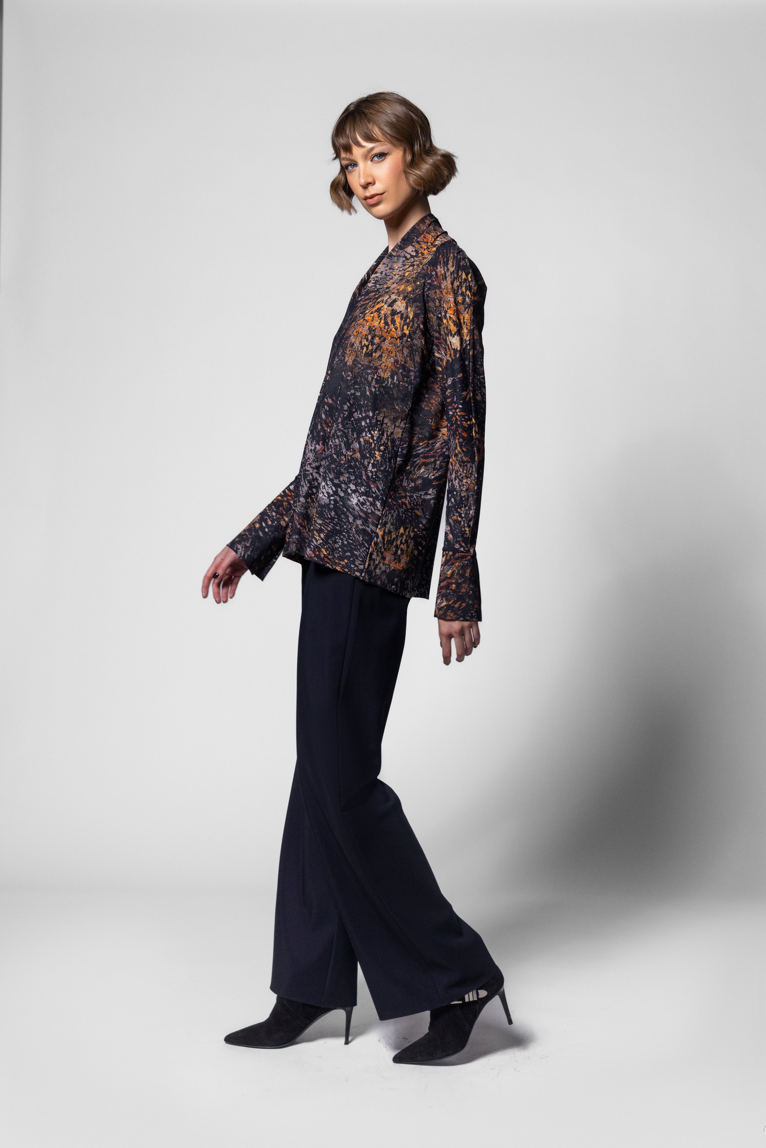 Lucia Blouse - Cortona Print