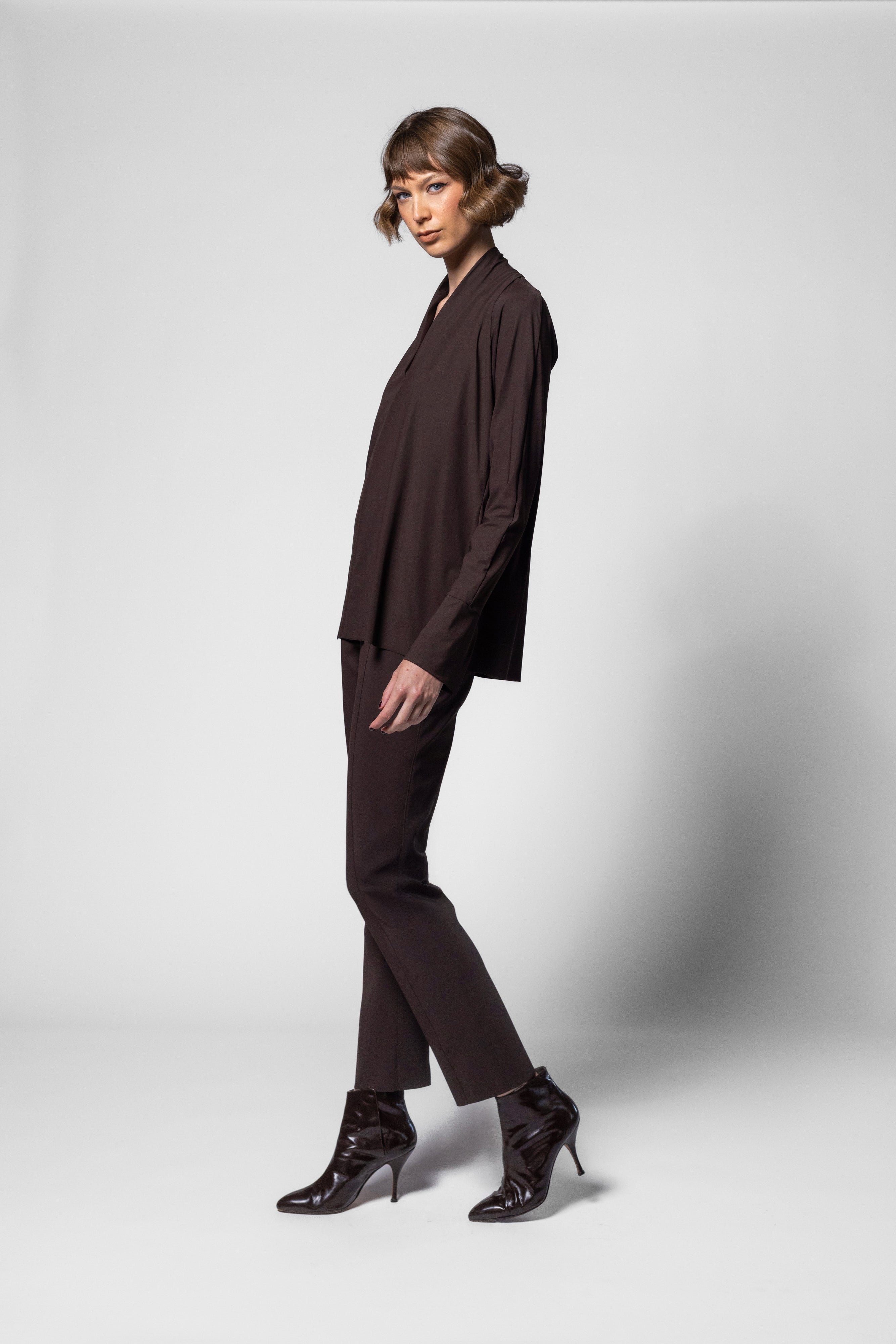 Lucia Blouse - Espresso