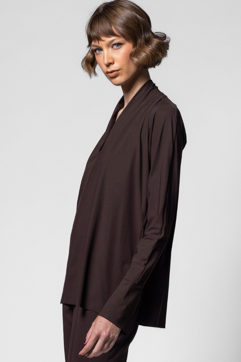 Lucia Blouse - Espresso