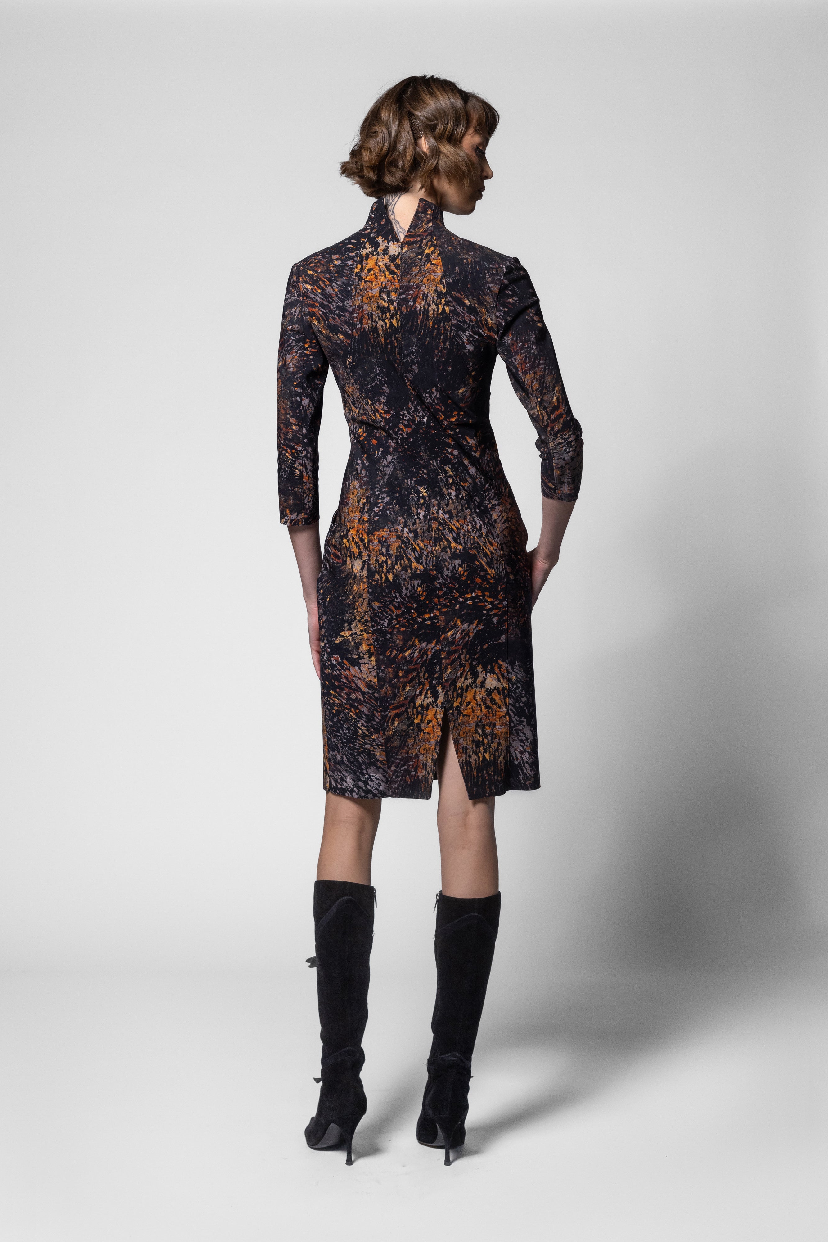 Ludovica Dress - Cortona Print