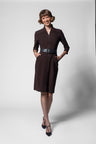Ludovica Dress - Espresso