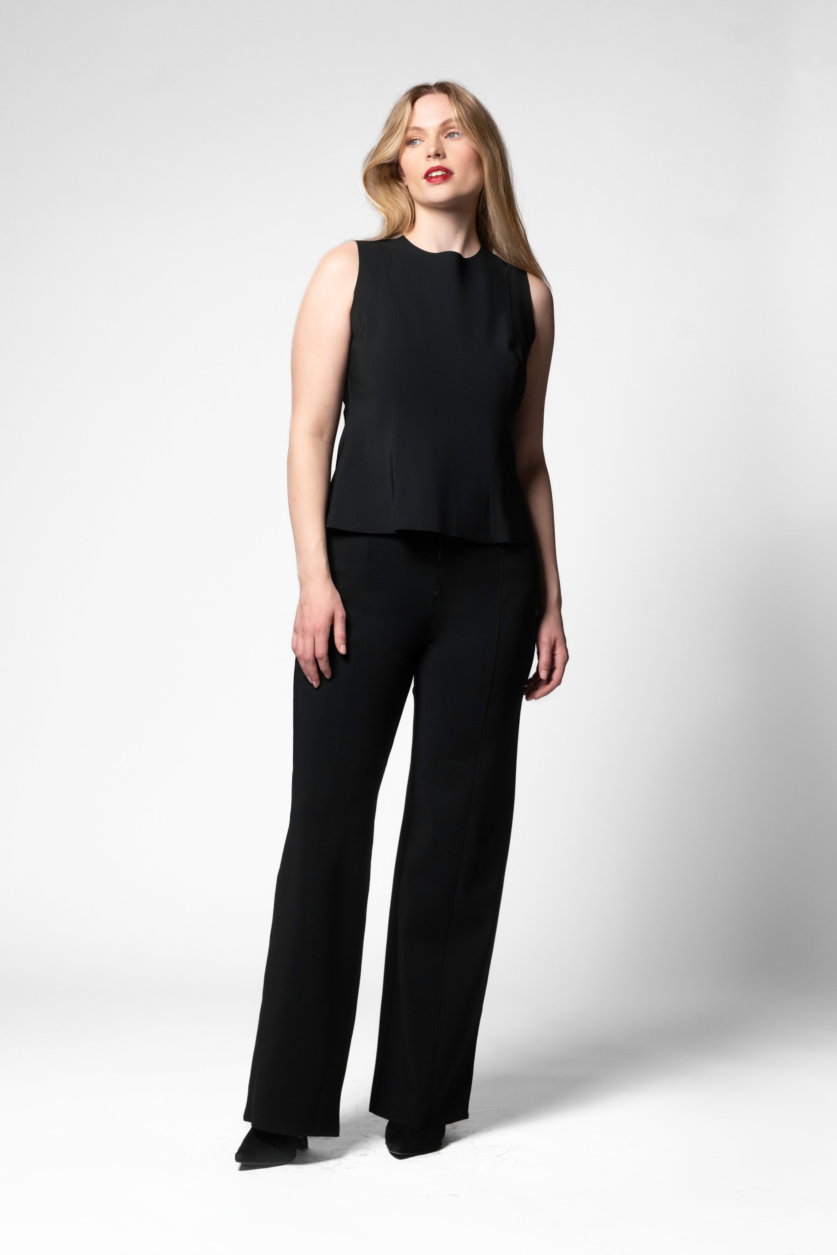 Luiza Top - Black – Maria Pinto