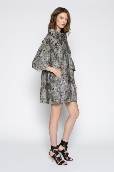 Durga Mini Tunic - Cobra Print