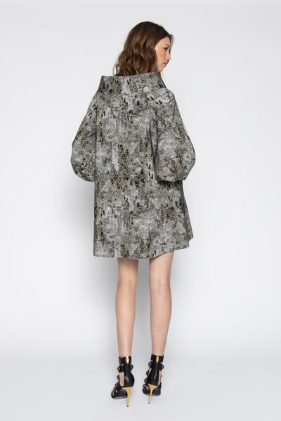 Durga Mini Tunic - Cobra Print