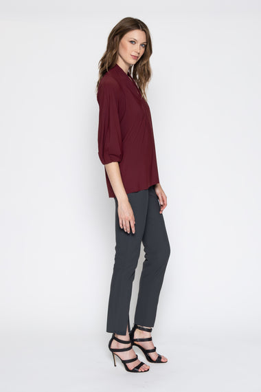 Gish Blouse - Wine