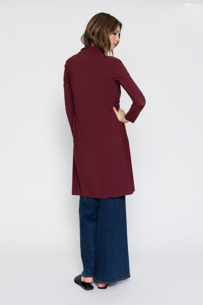 Greta Coat - Wine