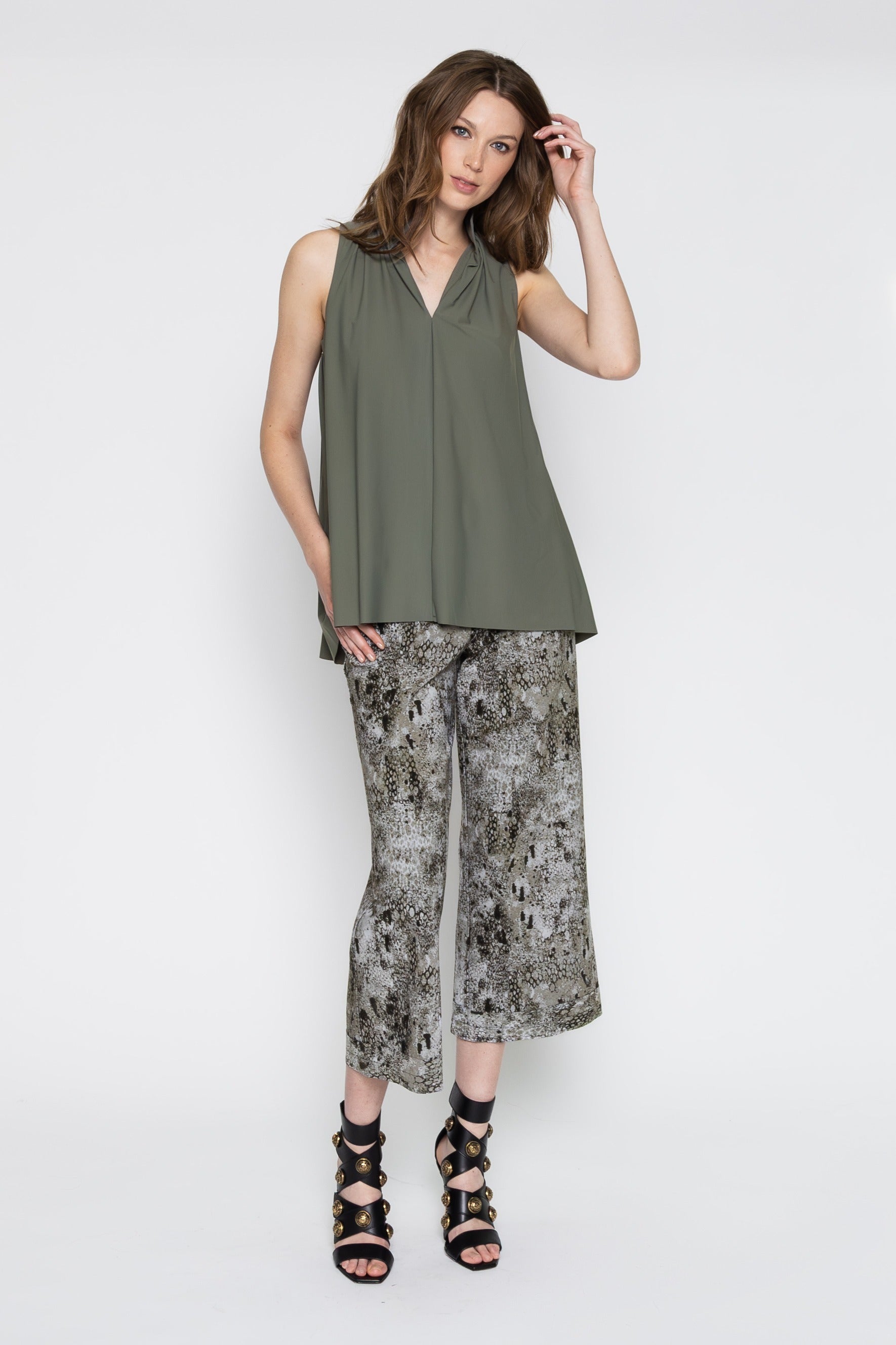 Hudson Blouse - Mud