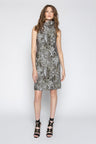 Isabella Dress - Cobra Print