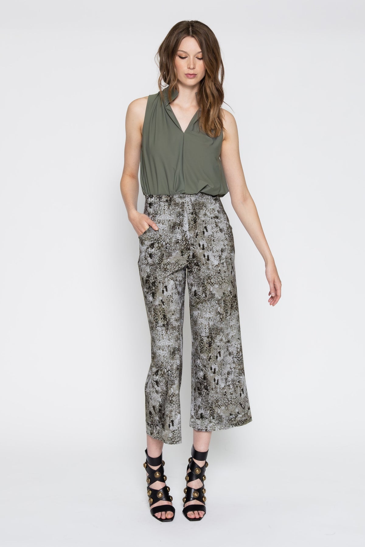 Kamala Pant - Cobra Print