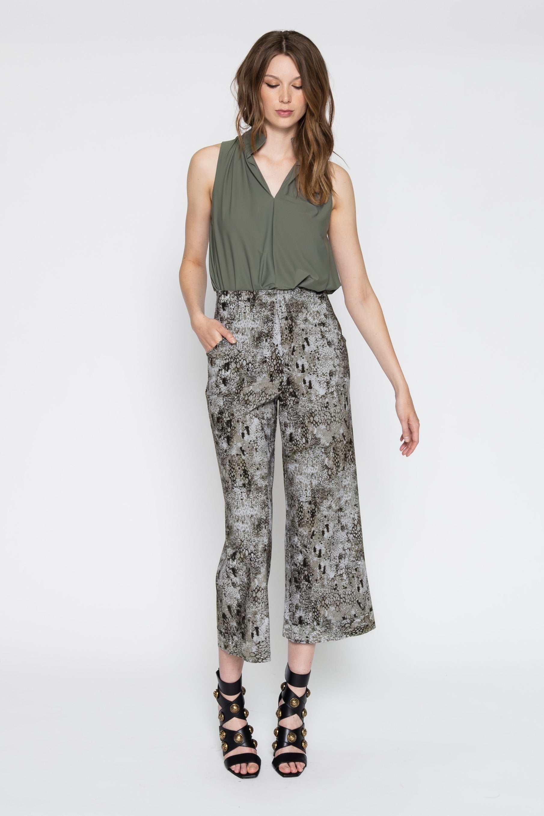 Kamala Pant - Cobra Print