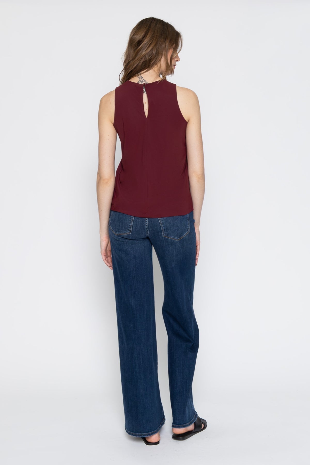 Racer 22 Top - Wine