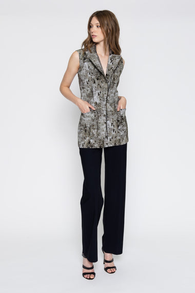 Sinatra Top - Cobra Print