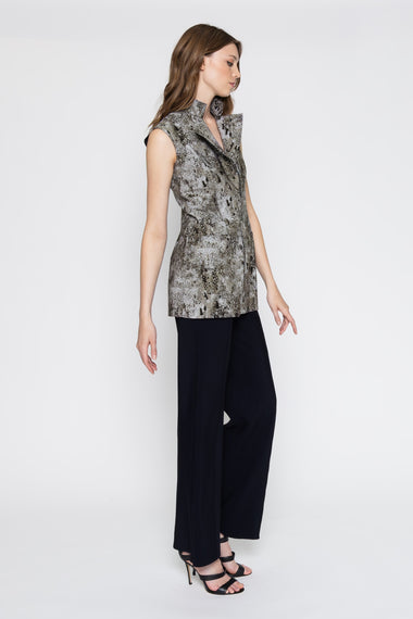 Sinatra Top - Cobra Print