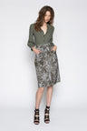Vedder Skirt - Cobra Print
