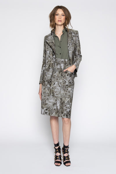 Vedder Skirt - Cobra Print