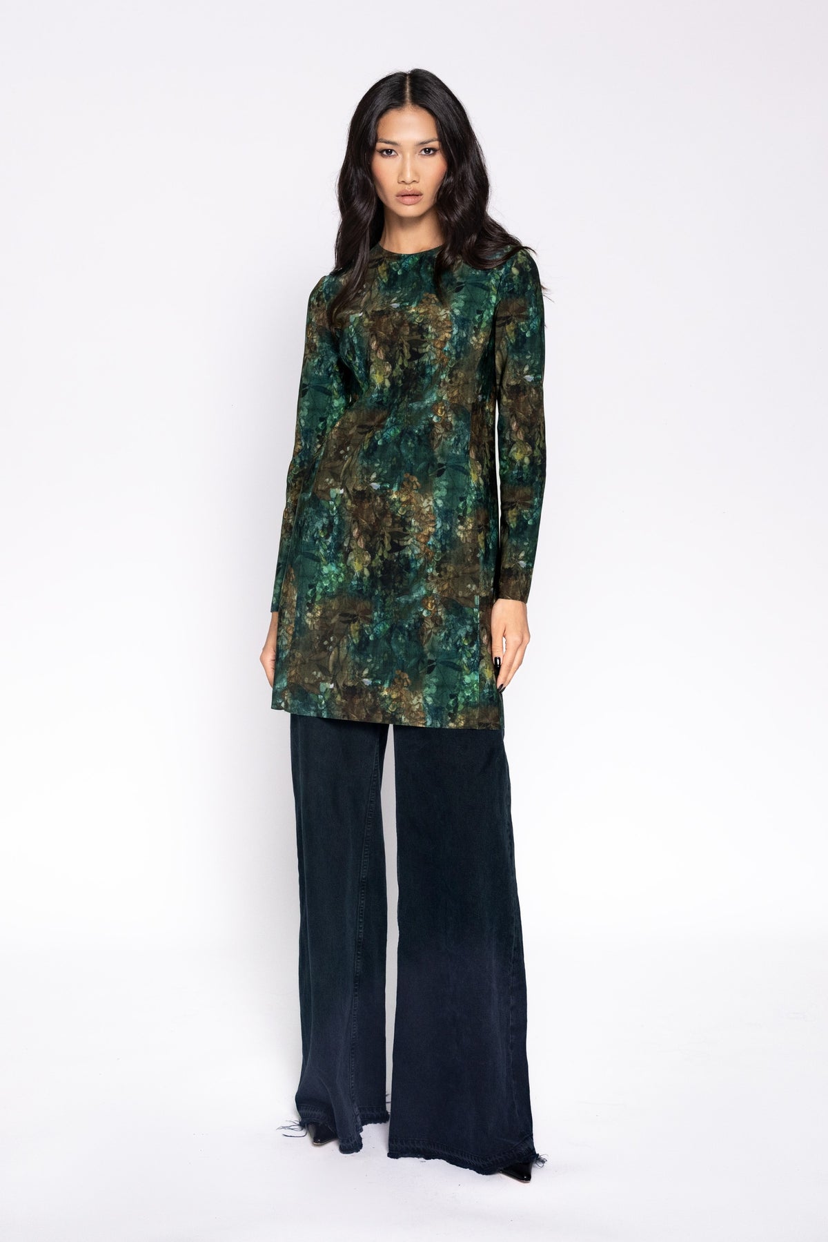 Bardem Mini Tunic - Wildwood Print