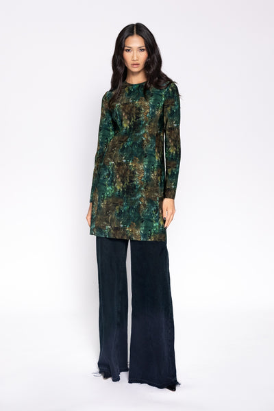 Bardem Mini Tunic - Wildwood Print